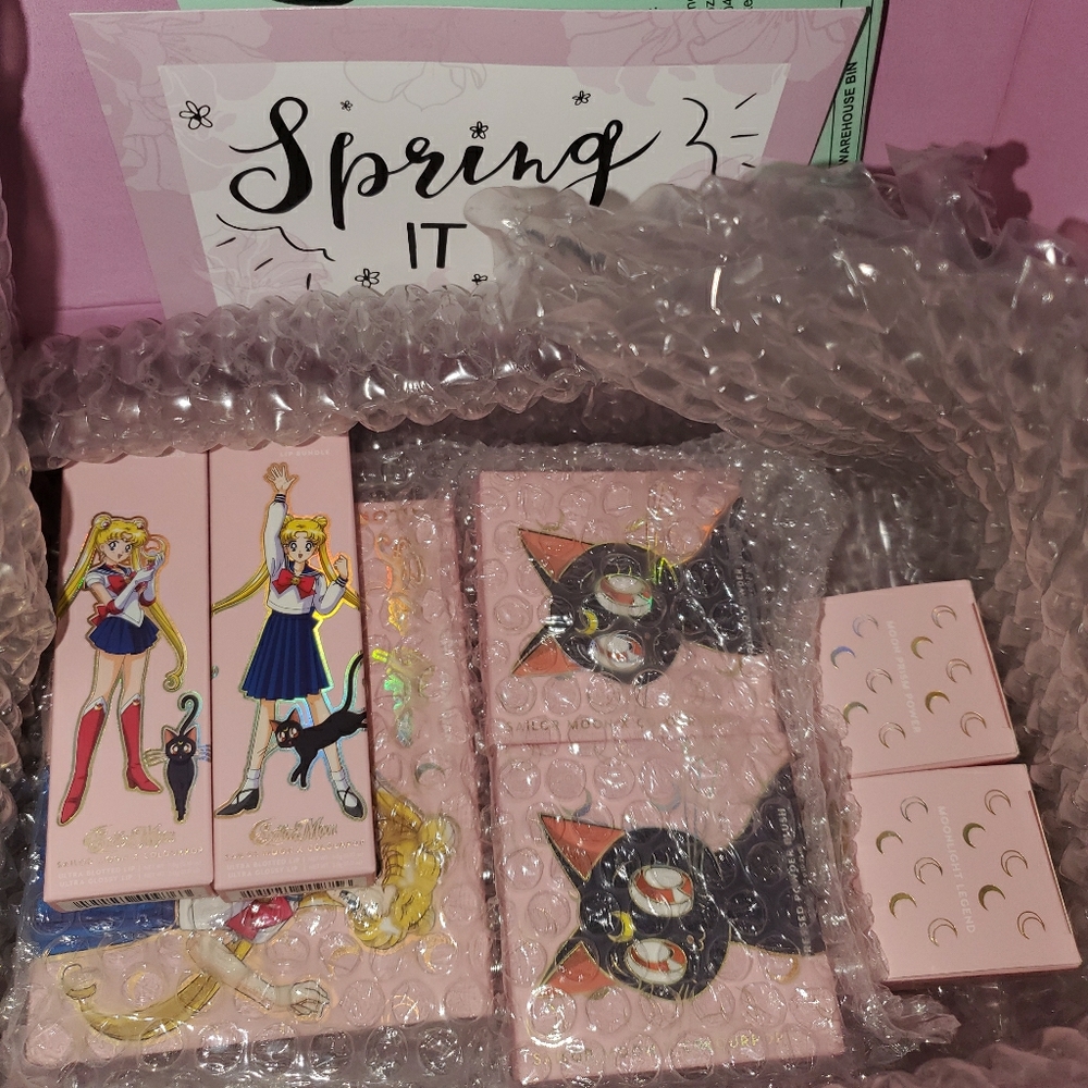 Colourpop cosmetics x sailor moon kit